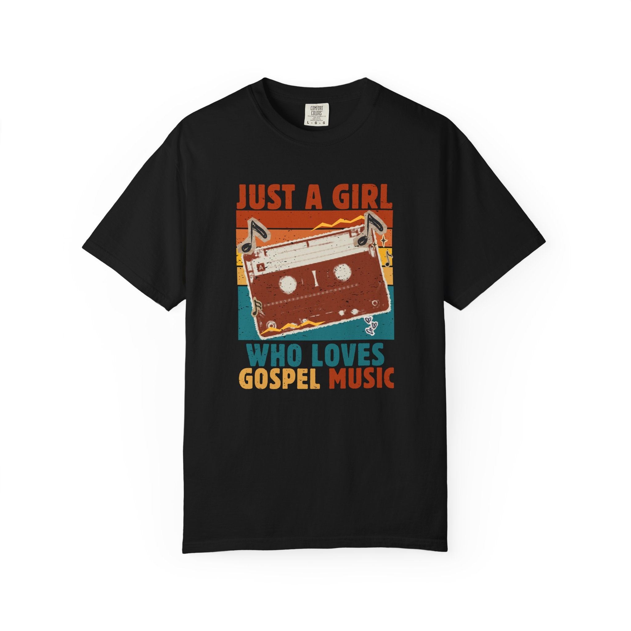 Just A Girl Who Loves Gospel Music T-Shirt