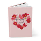 Floral Heart 'Your Word Have I Hid In My Heart' Prayer Journal