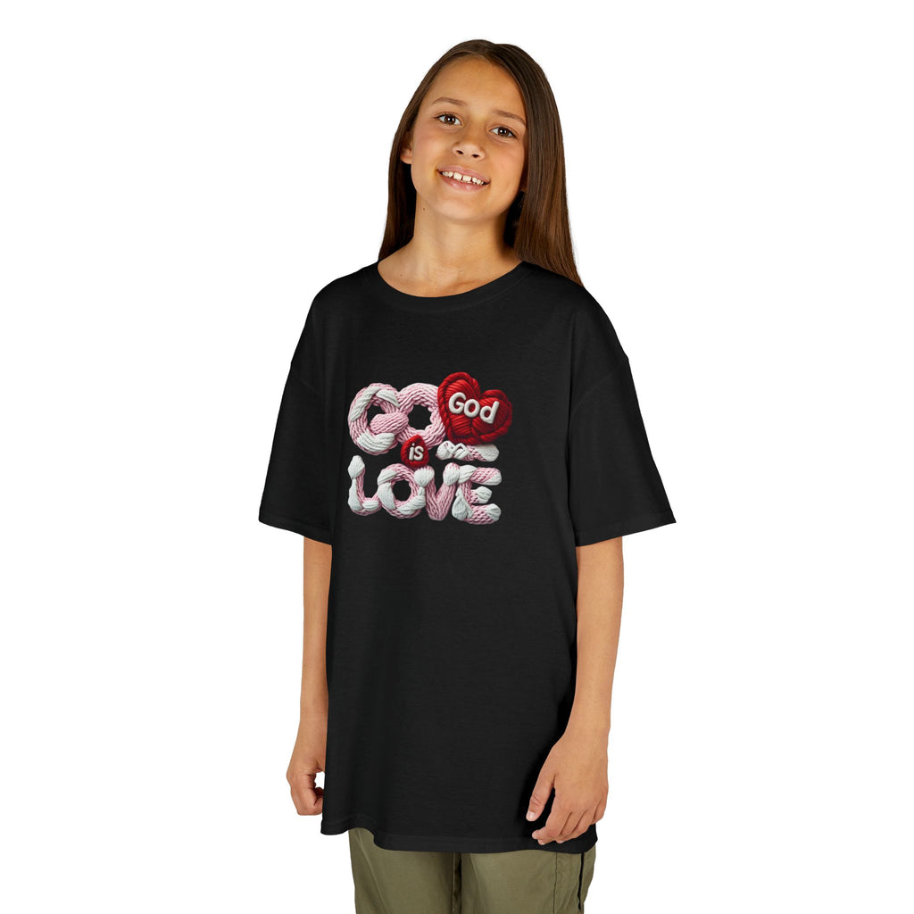 God is Love - Faux Yarn Cotton™ Tee