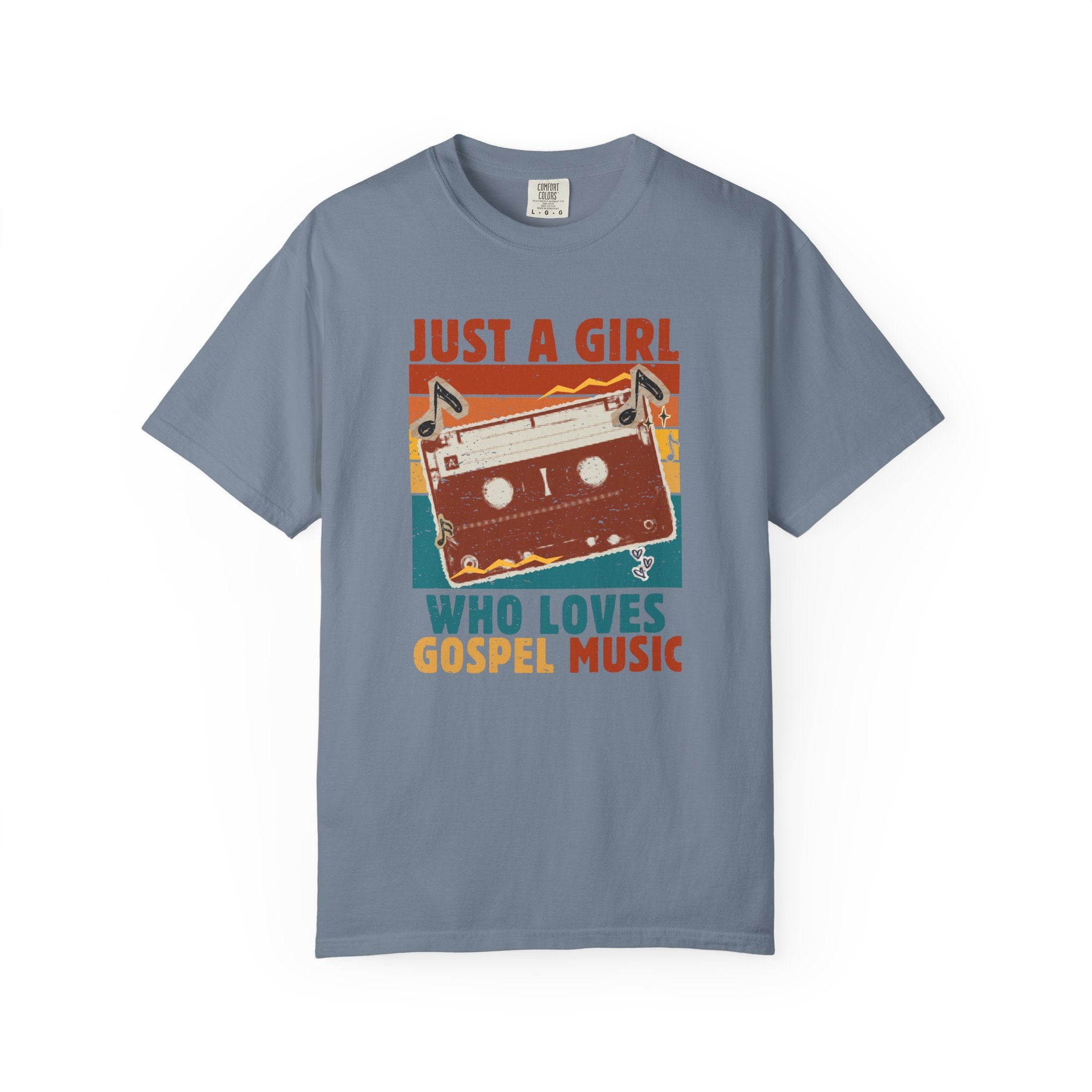 Just A Girl Who Loves Gospel Music T-Shirt