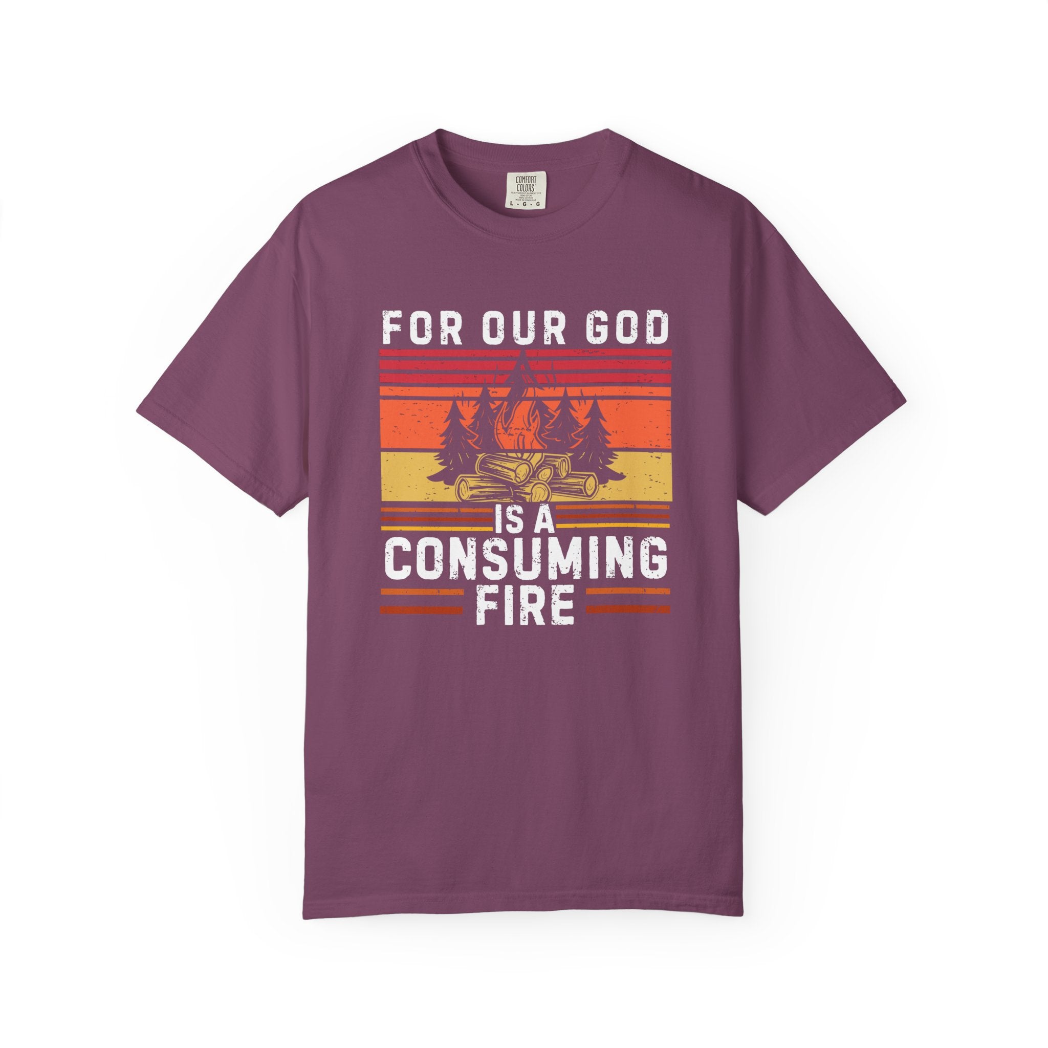 Consuming Fire retro tee