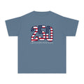 Youth Tee - "250" USA Flag Patriotic Design