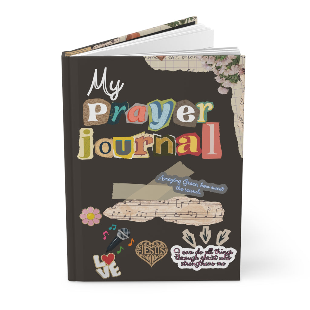 My Prayer Journal Hardcover | Scrapbook Style Christian Devotional for Teens & Kids