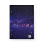 "Tell it to God" Personalized Prayer Diary- Purple Nebula Hardcover Journal