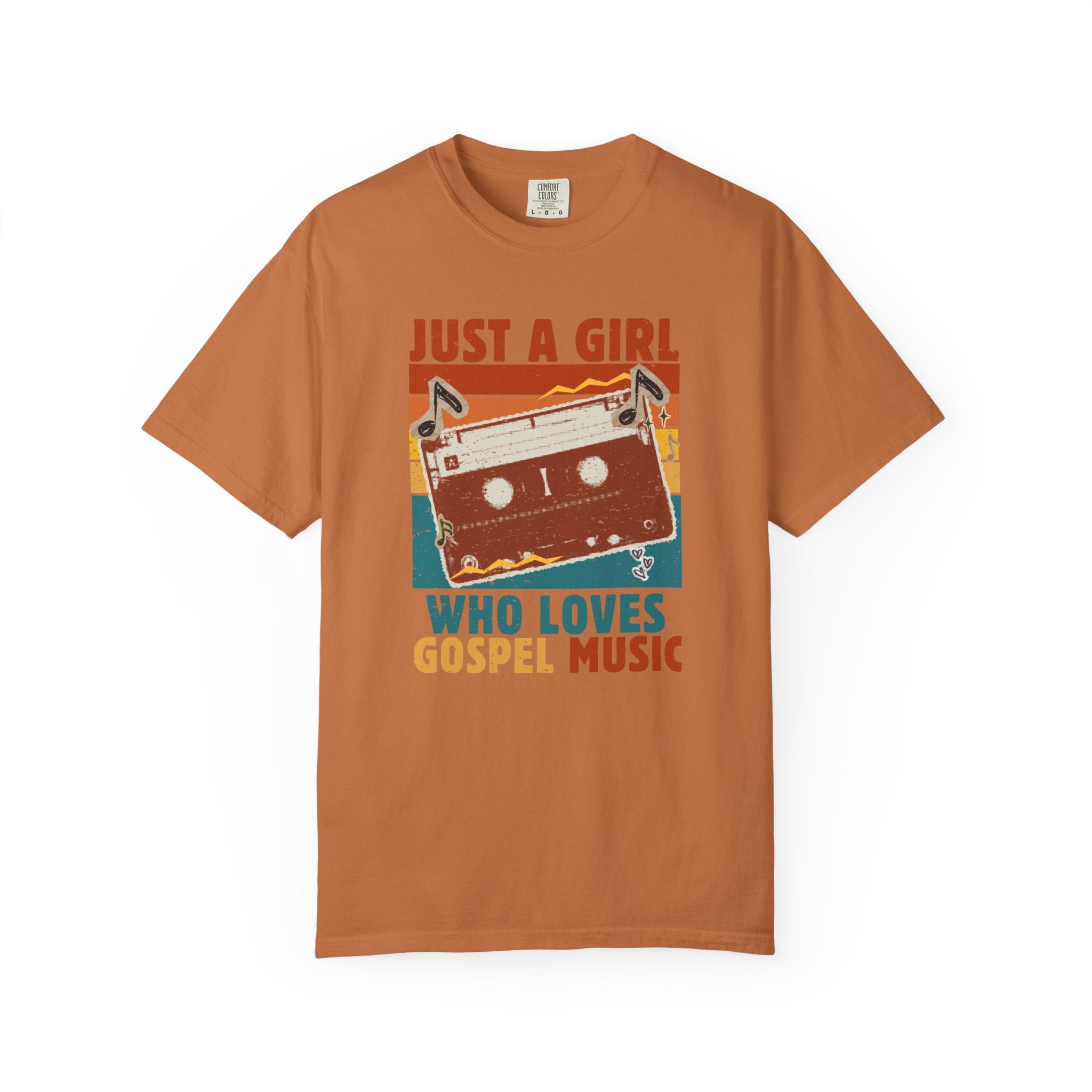 Just A Girl Who Loves Gospel Music T-Shirt