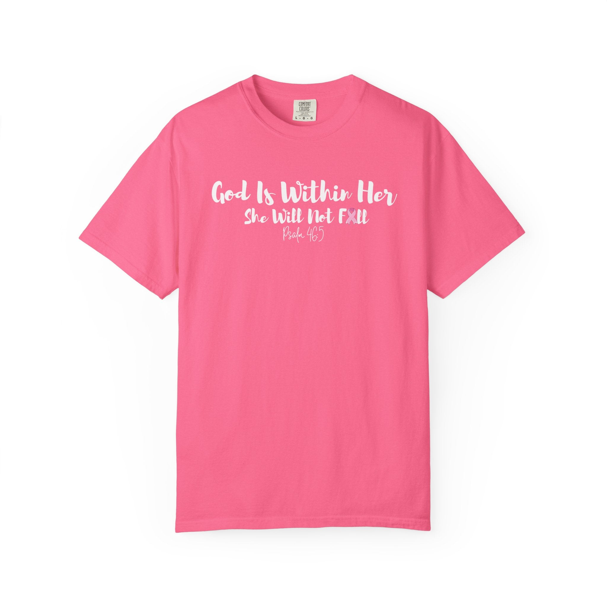God Is Within Her Tee (She Will Not Fall)
