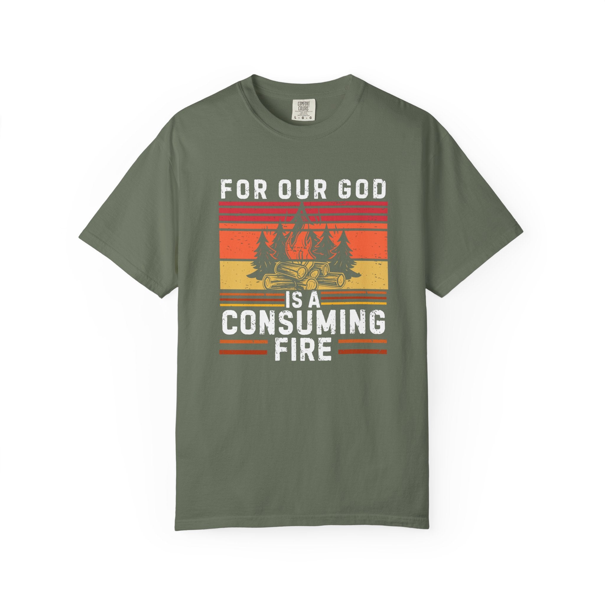 Consuming Fire retro tee