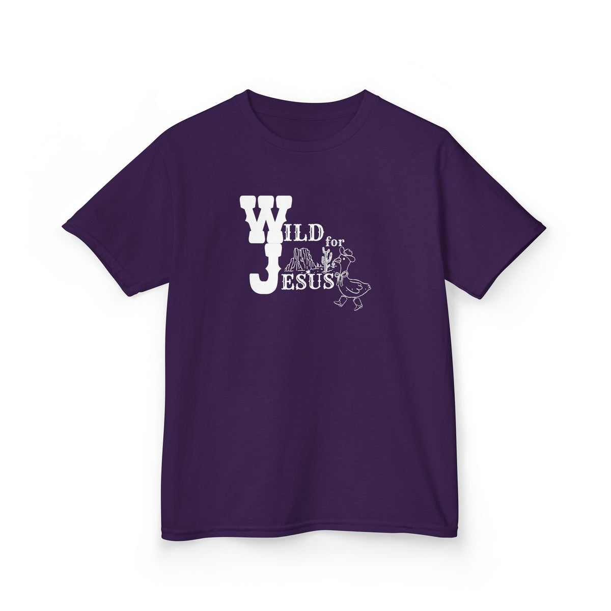 Kids 'Wild for Jesus' Western Cowboy T-Shirt