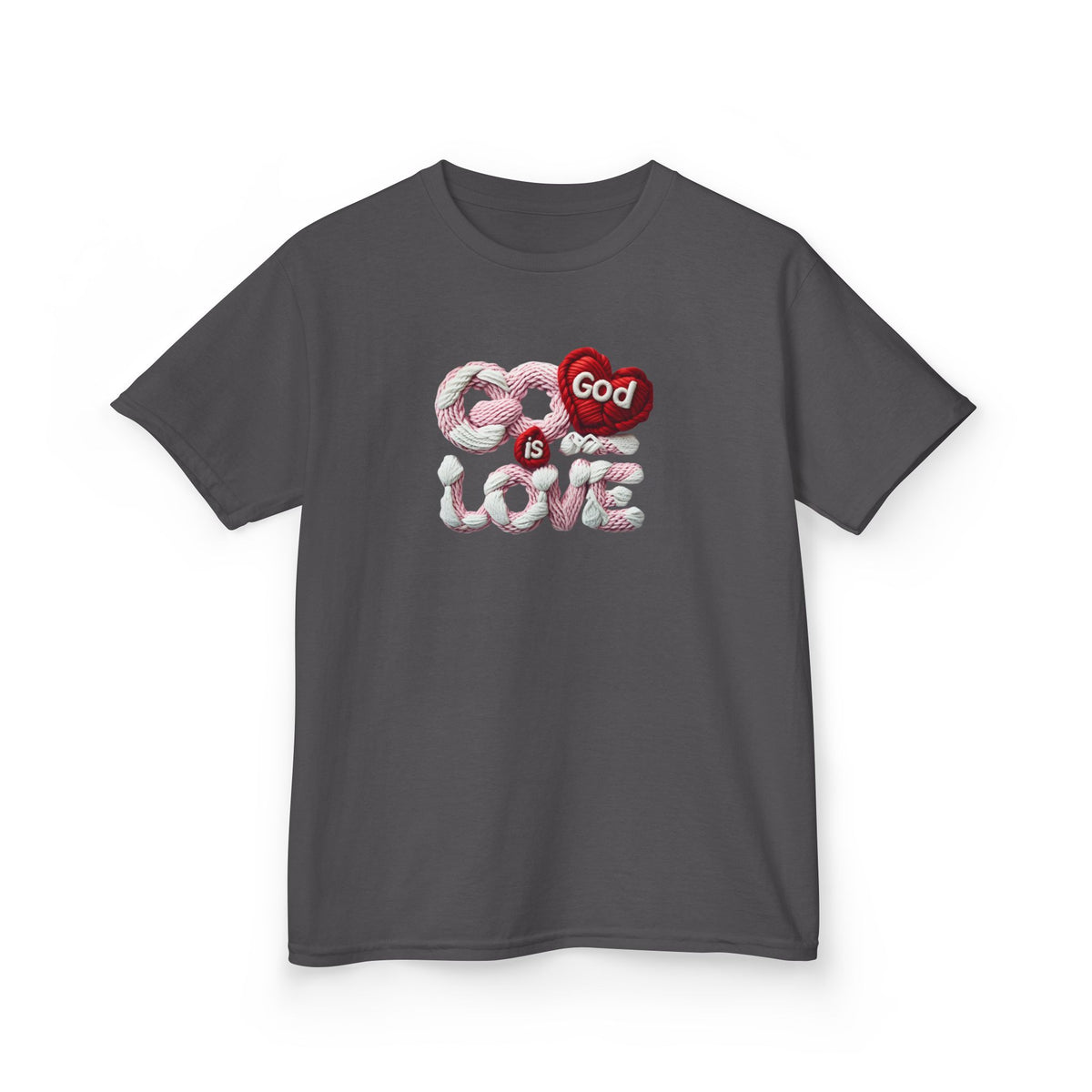 God is Love - Faux Yarn Cotton™ Tee