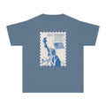 Youth Tee — Statue of Liberty 250 Years Stamp Graphic