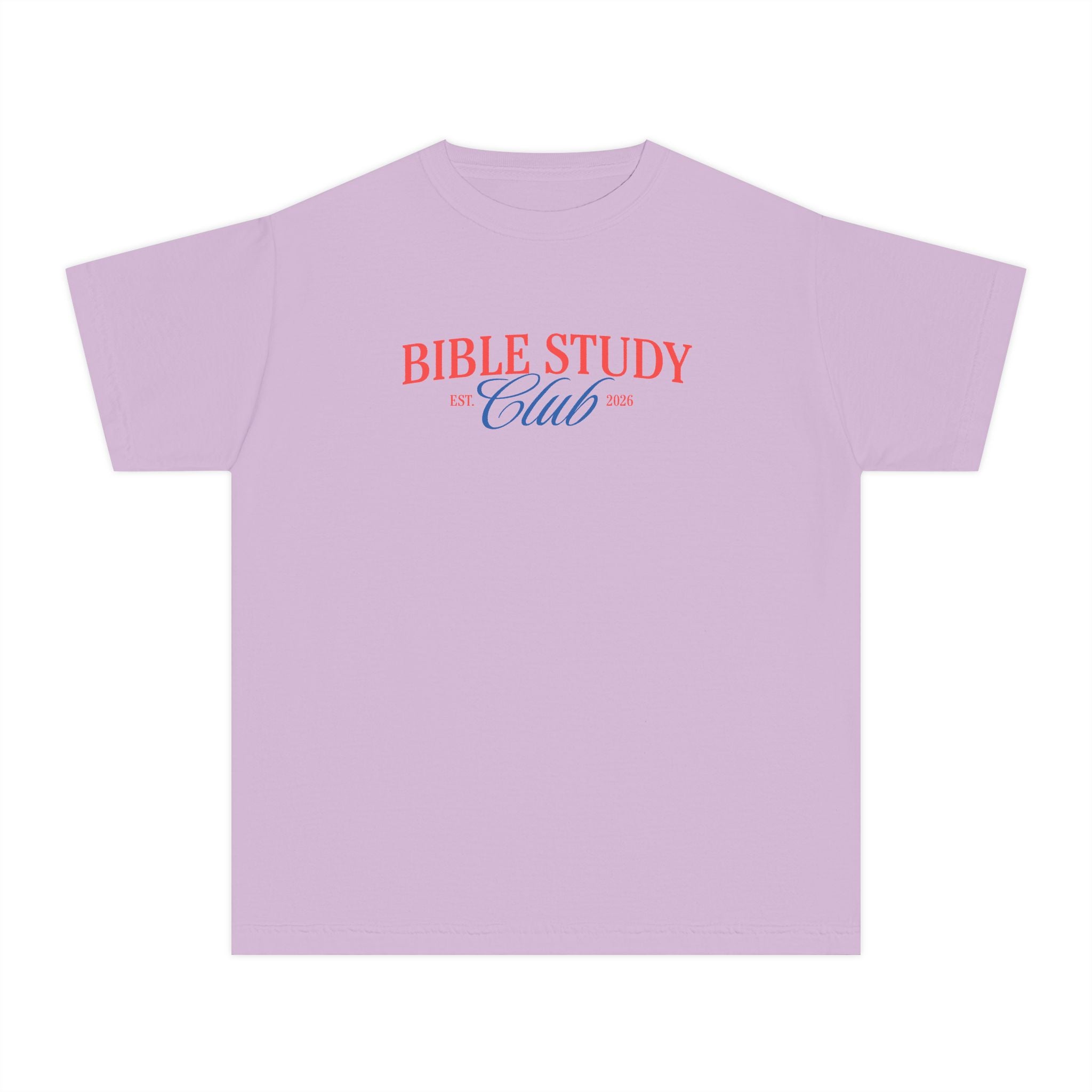 Bible Study Club Youth Tee —  Christian Youth Shirt