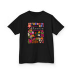Kids Tee — Colorful Floral Garden "Bloom from Within" Shirt
