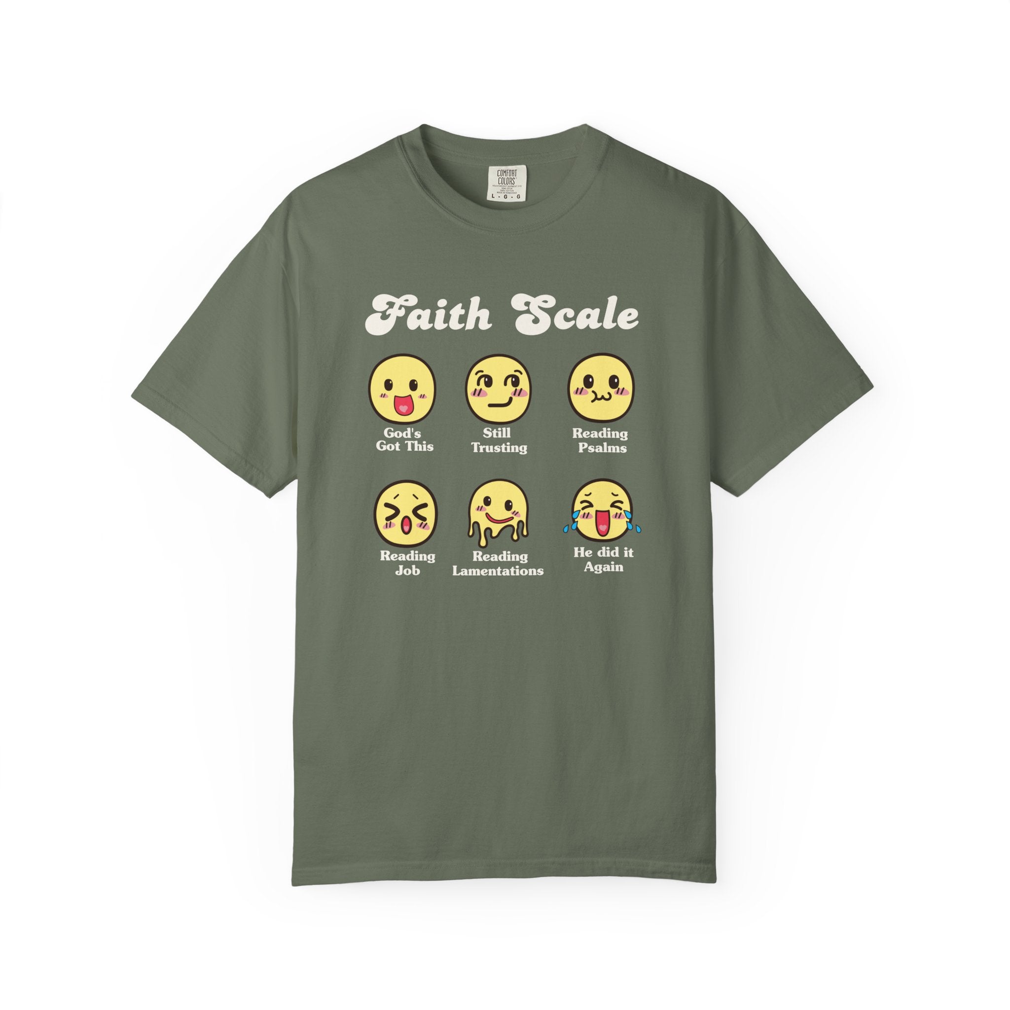 Faith Scale Emoji Tee
