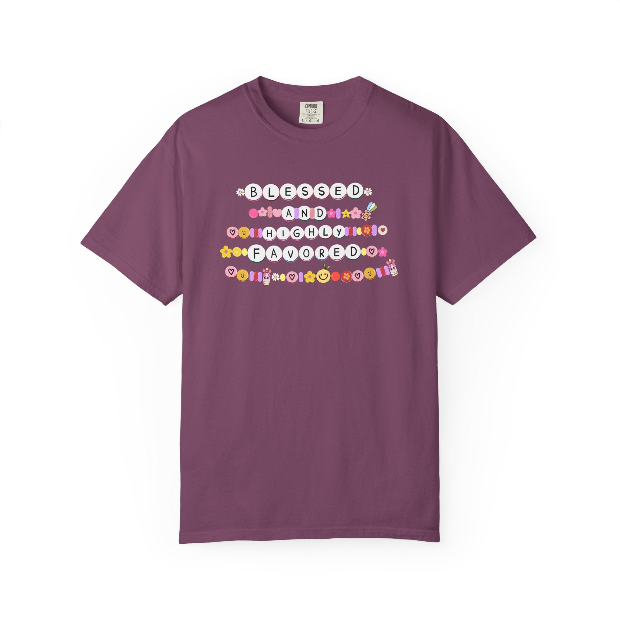 Blessed and Highly Favored Bracelet Tee
