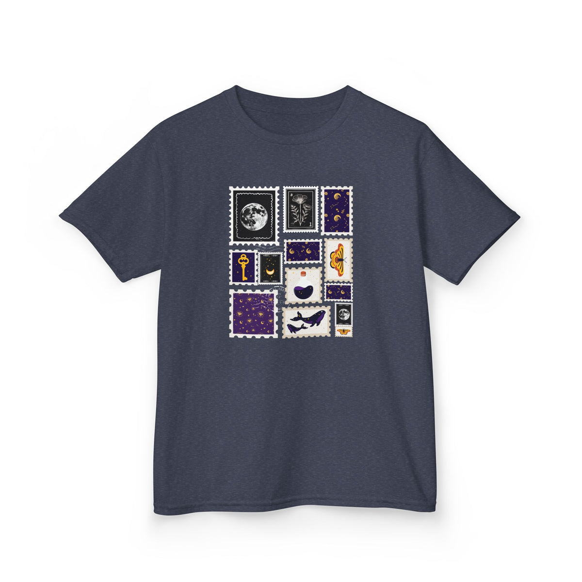 Kids Galaxy Stamp Patch Tee -Astronomy tee