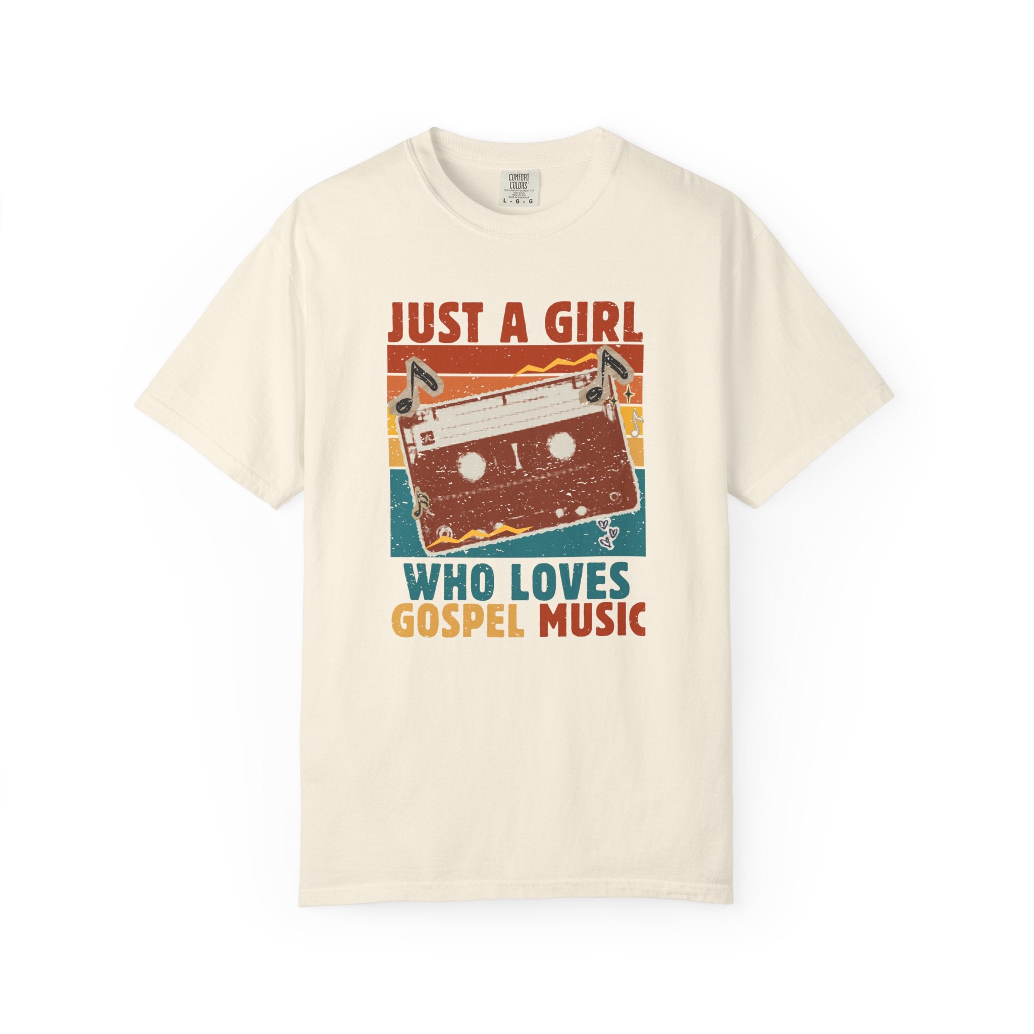 Just A Girl Who Loves Gospel Music T-Shirt