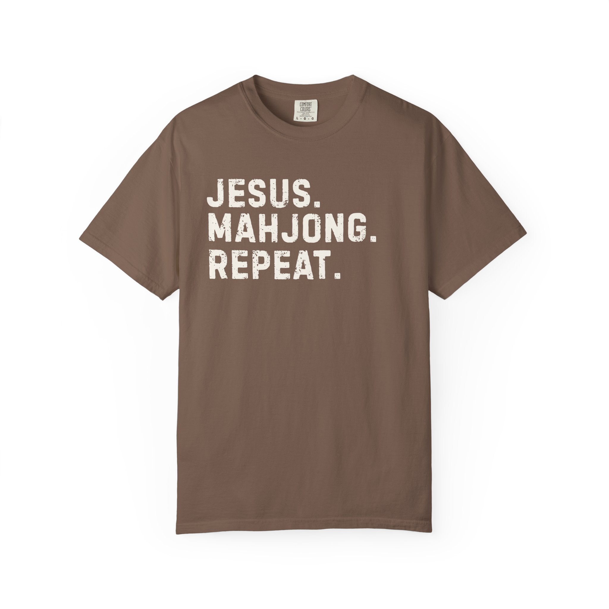 Jesus. Mahjong. Repeat. Tee