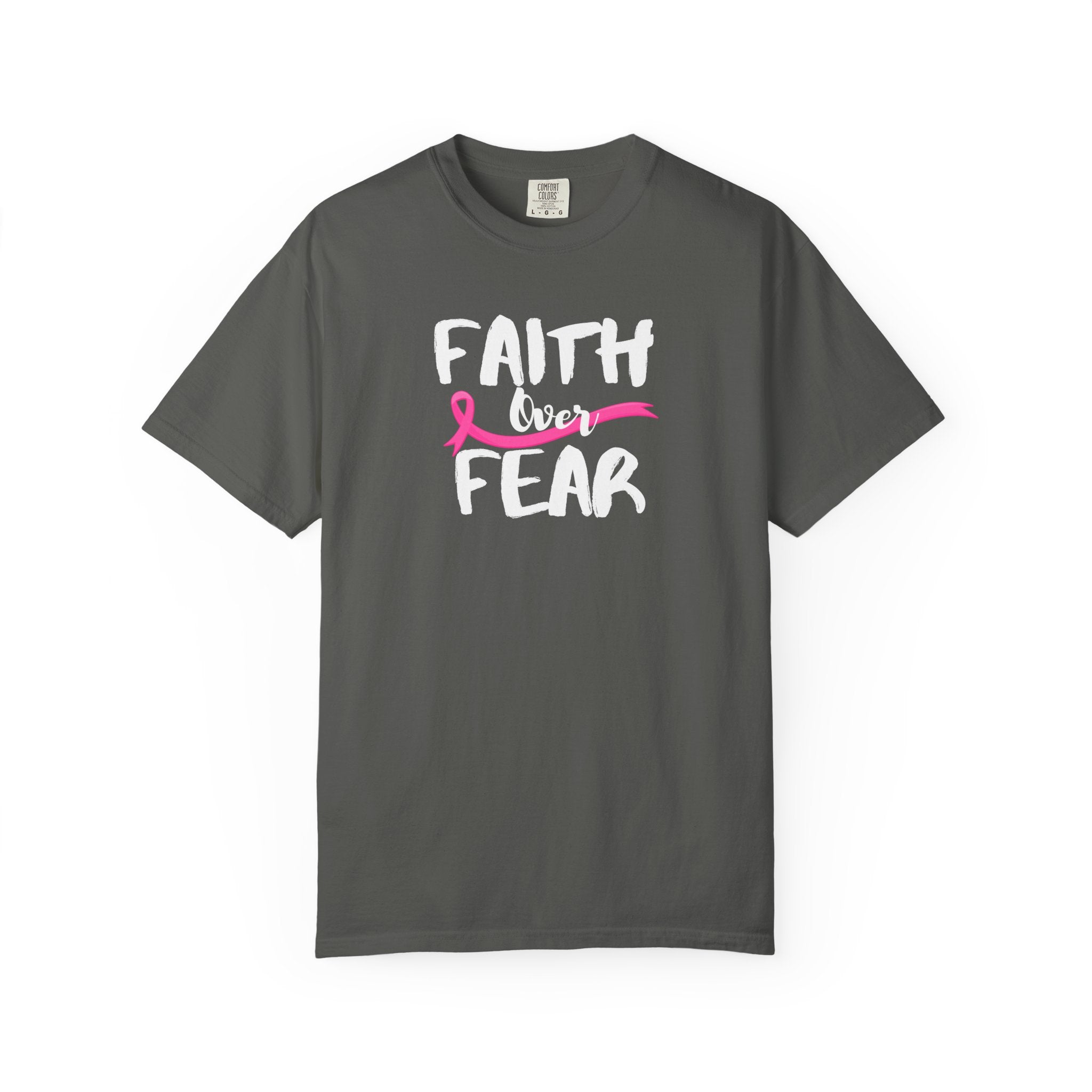 Faith Over Fear — Breast Cancer Awareness Tee