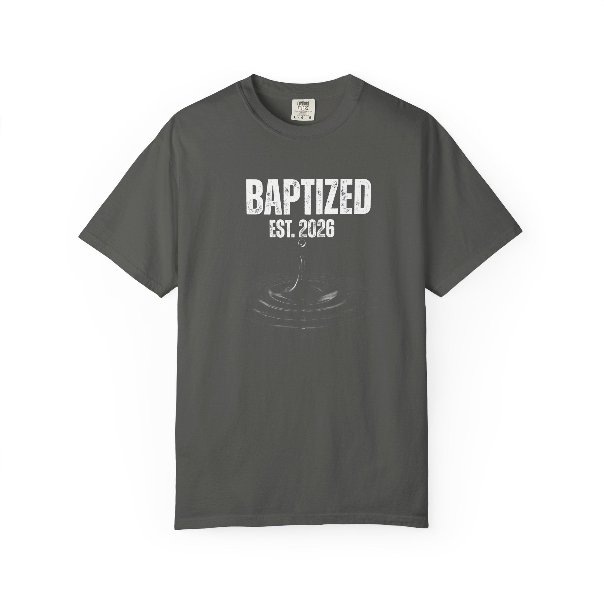 Baptized Est. 2026 T-Shirt