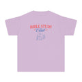 Bible Study Club Youth T‑Shirt — Pastel Yellow Christian Club Tee