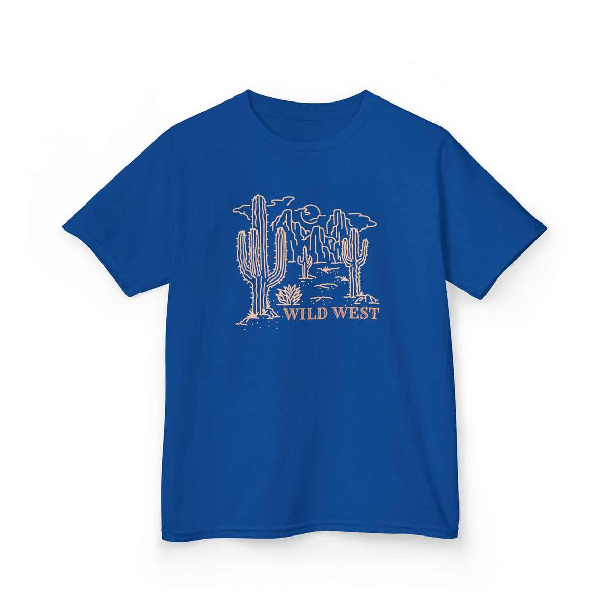 Kids Tee - Wild West Desert Cactus Graphic ("Wild West")