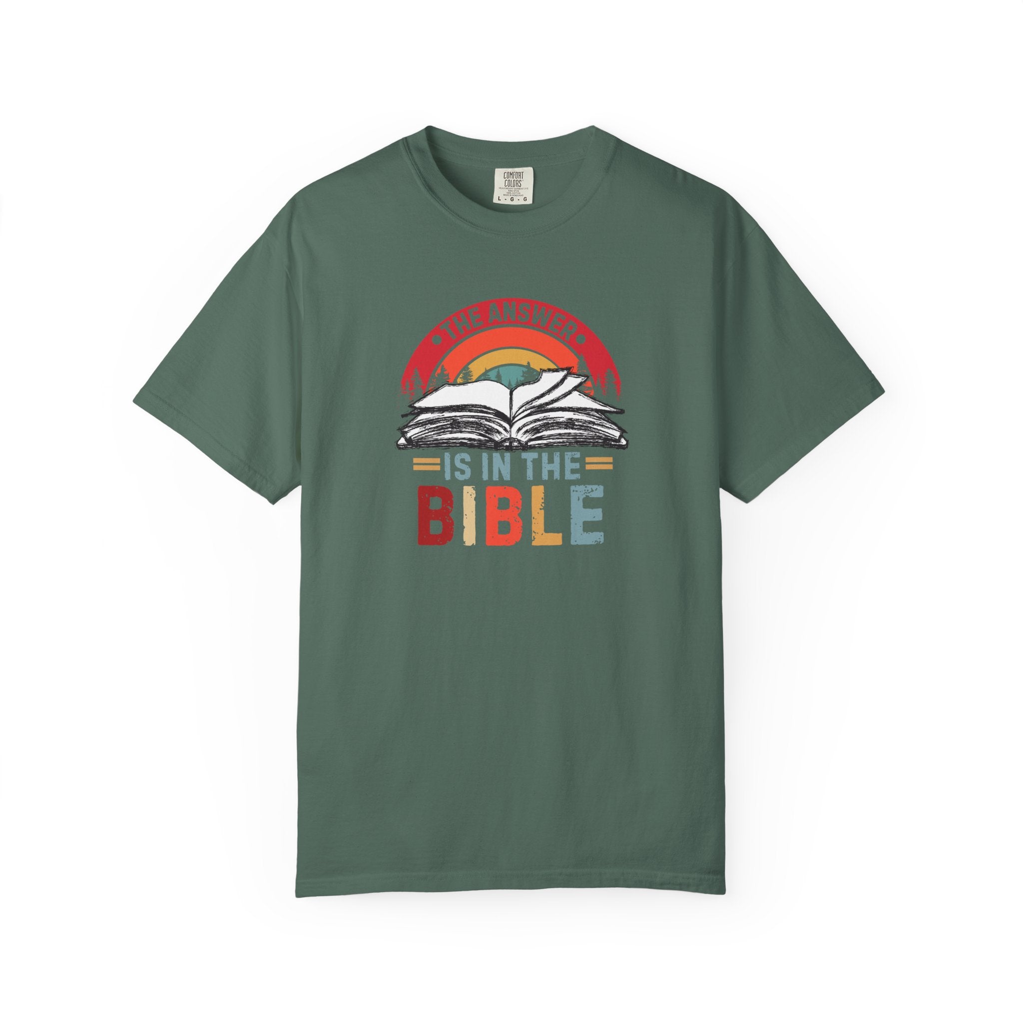 The Answer is In The Bible Tee
