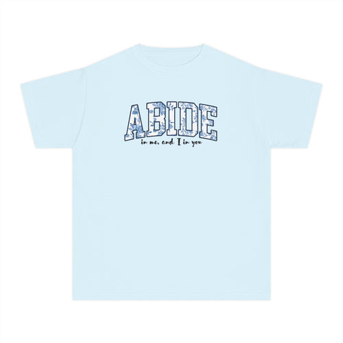 Youth Tee — "ABIDE" chinoiserie Kids Shirt