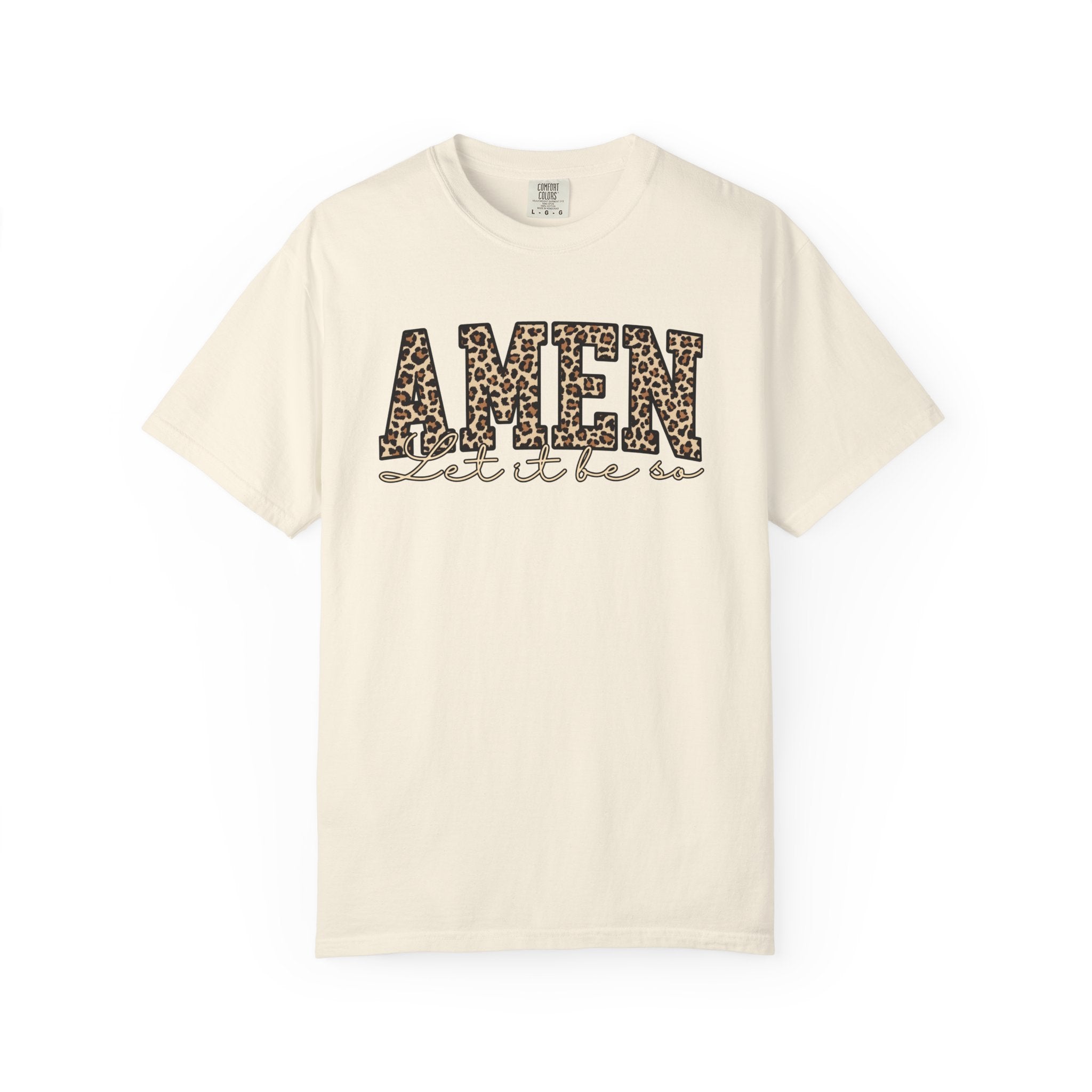 Amen Leopard Print Tee