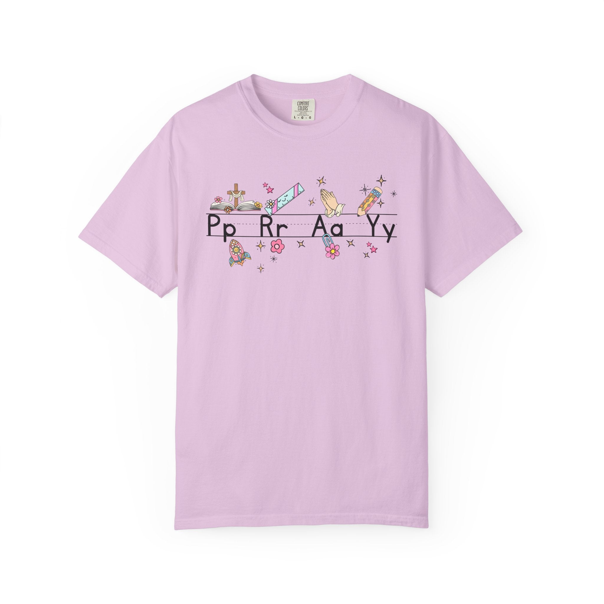 Cute Floral Alphabet Design (Pp Rr Aa Yy)
