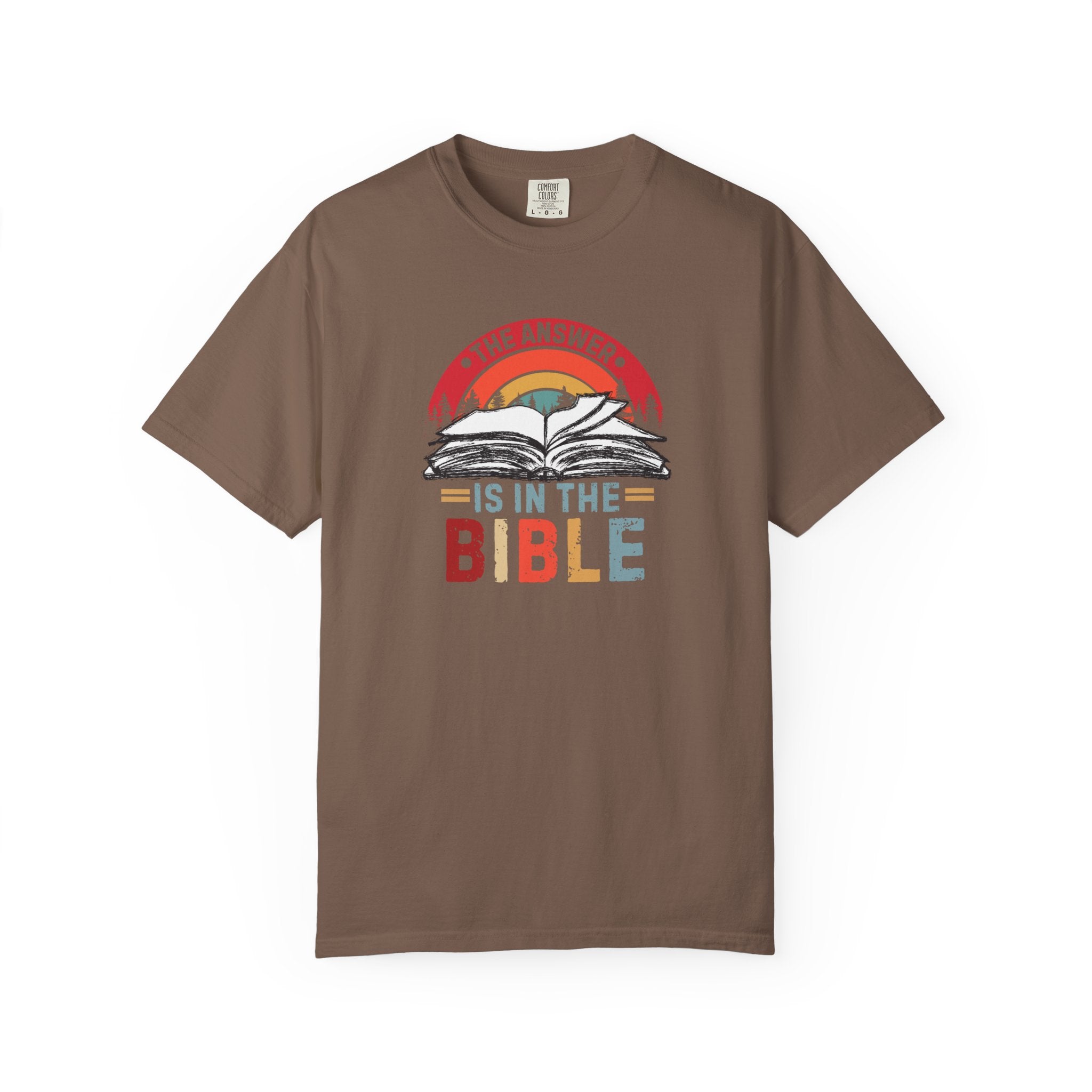 The Answer is In The Bible Tee