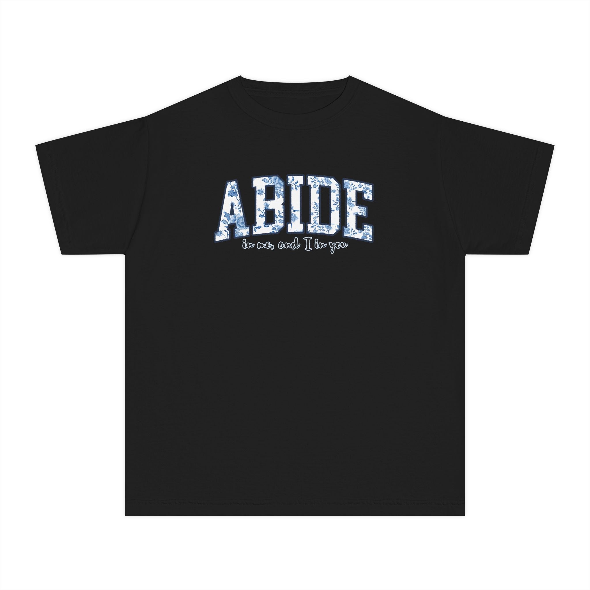 Youth Tee — "ABIDE" chinoiserie Kids Shirt