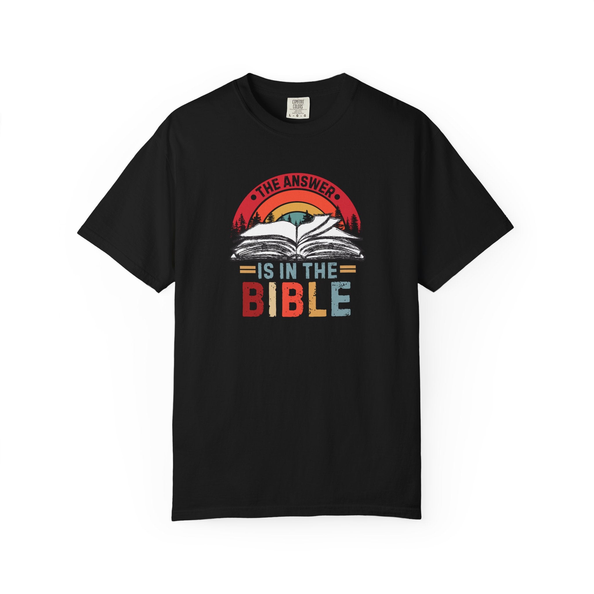 The Answer is In The Bible Tee