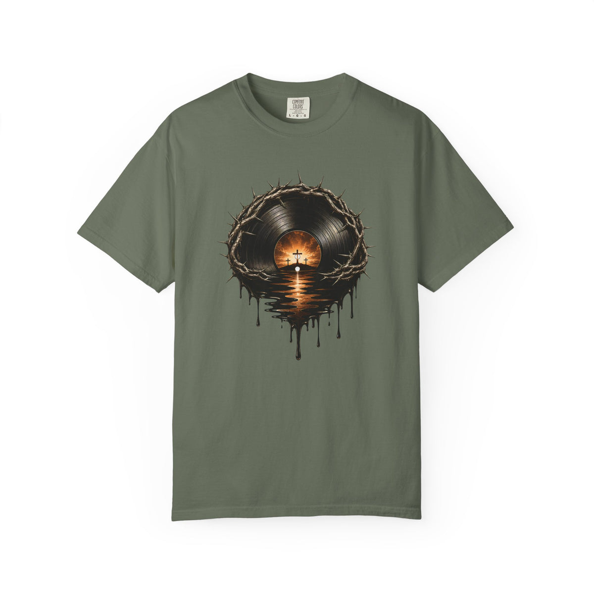 Crown of Thorns Vinyl Tee