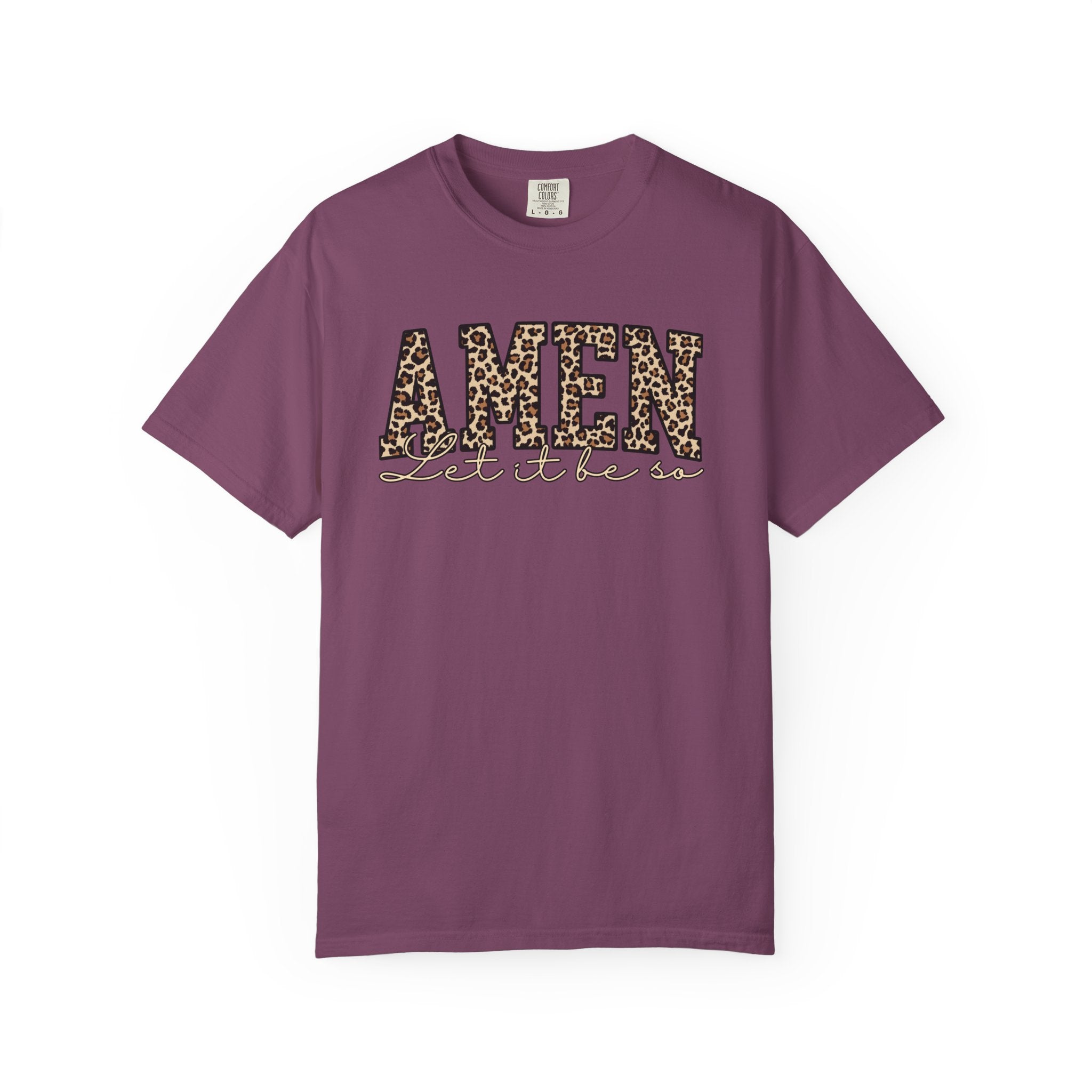 Amen Leopard Print Tee