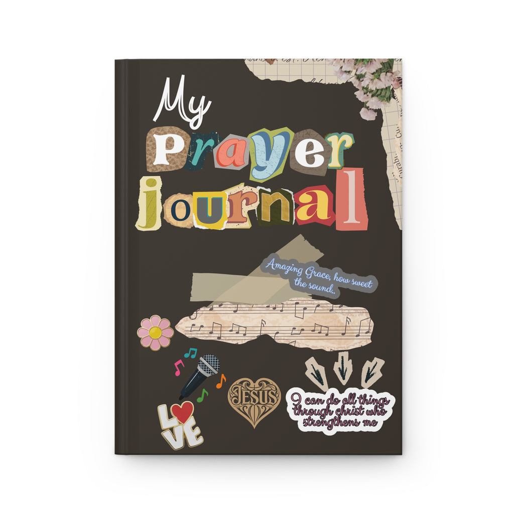 My Prayer Journal Hardcover | Scrapbook Style Christian Devotional for Teens & Kids