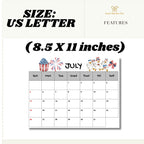 2026 Printable Calendar for Kids