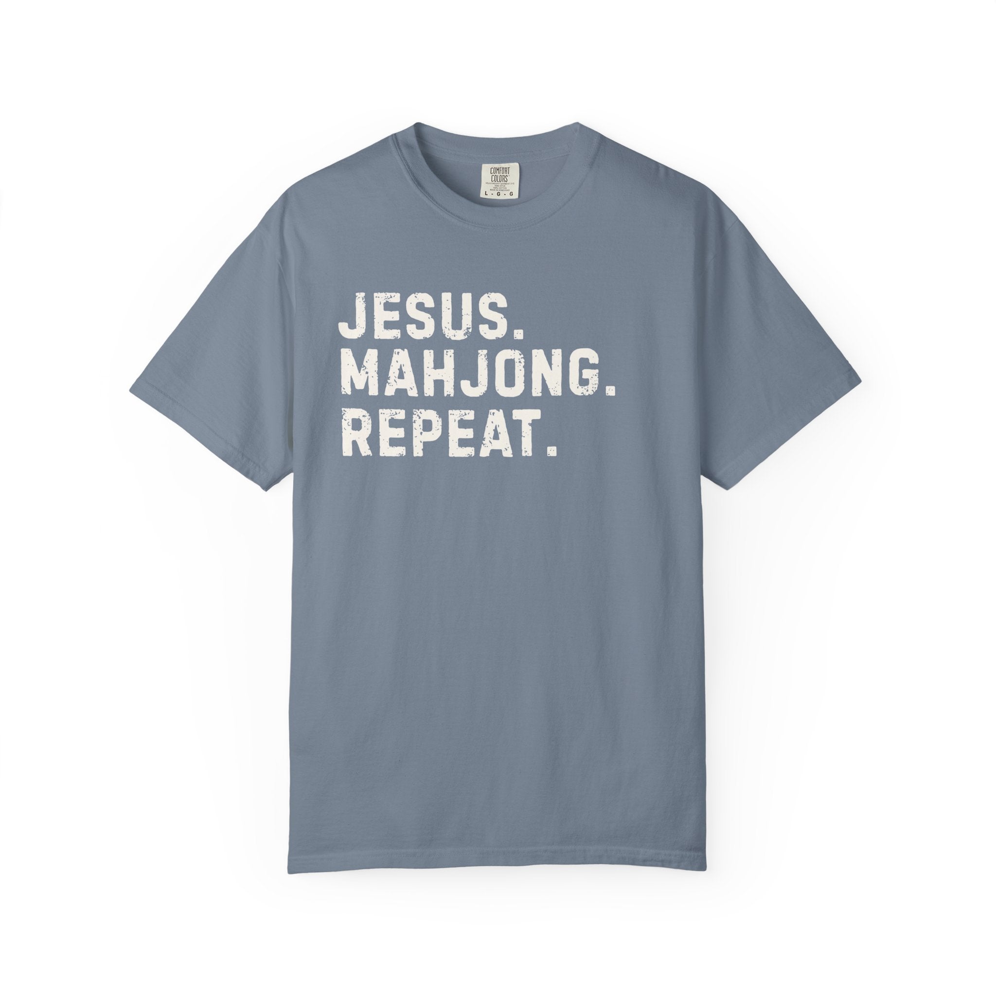 Jesus. Mahjong. Repeat. Tee
