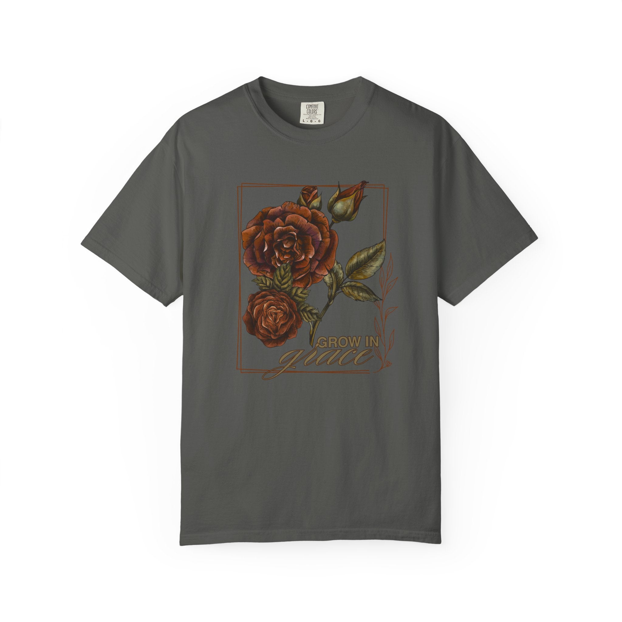 Grow in Grace Vintage Rose Tee