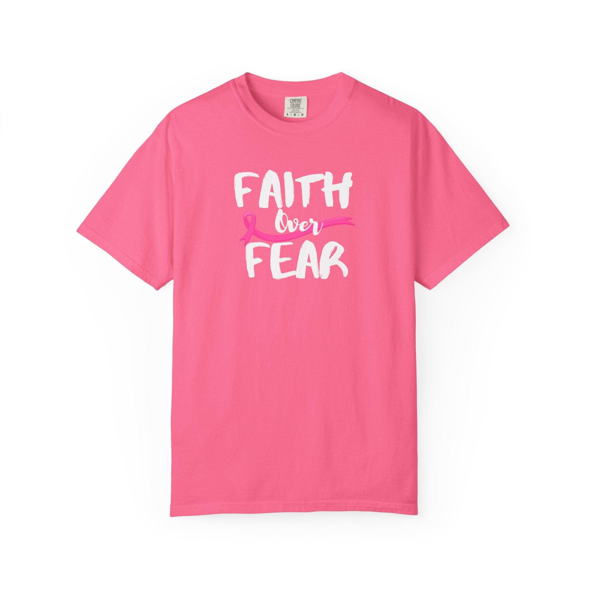Faith Over Fear — Breast Cancer Awareness Tee