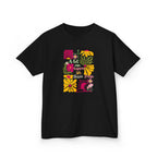 Kids Tee — 'A lot can happen in three Days' Colorful Floral Graphic Shirt