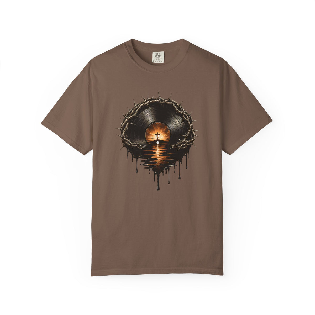 Crown of Thorns Vinyl Tee