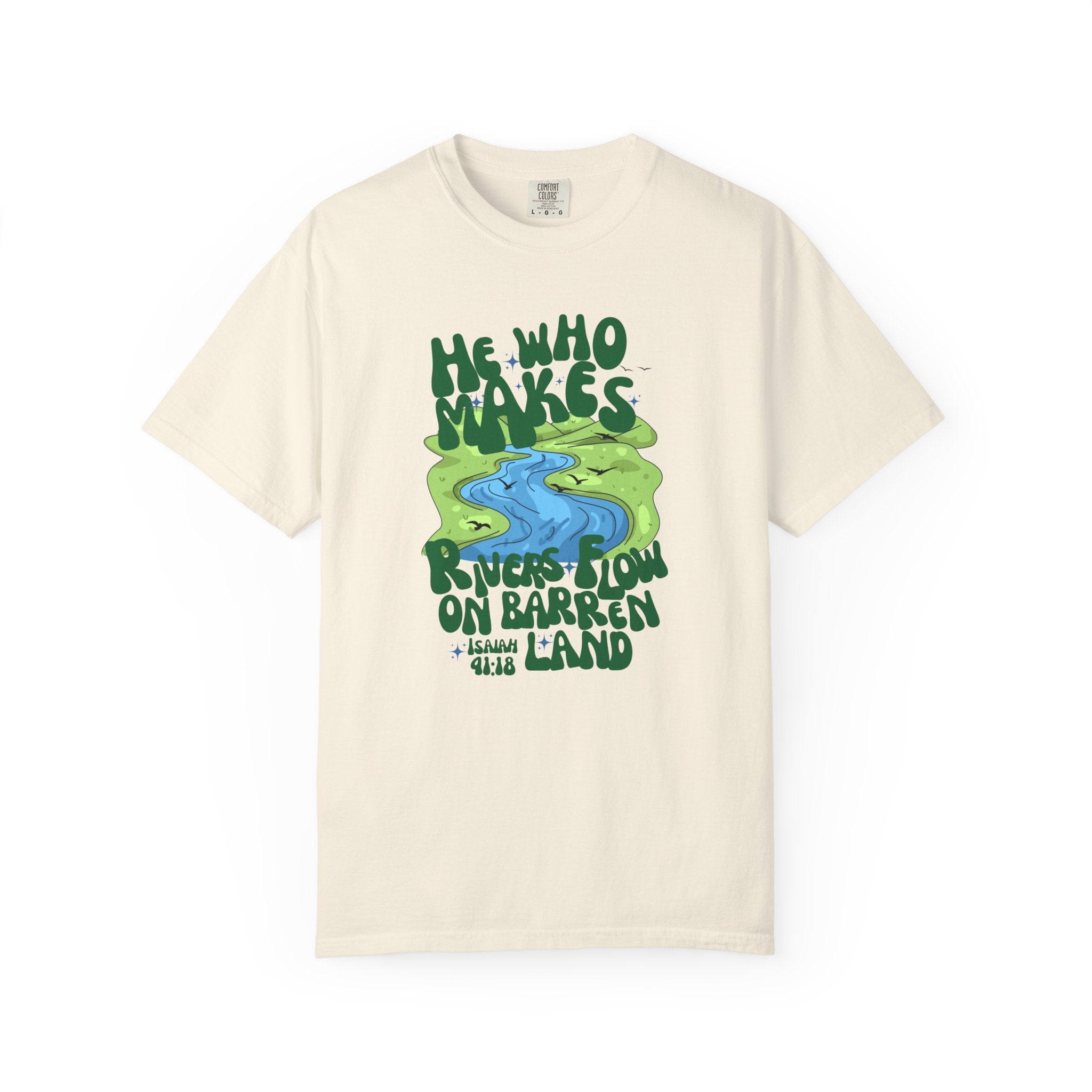 He Who Makes Rivers Flow Tee