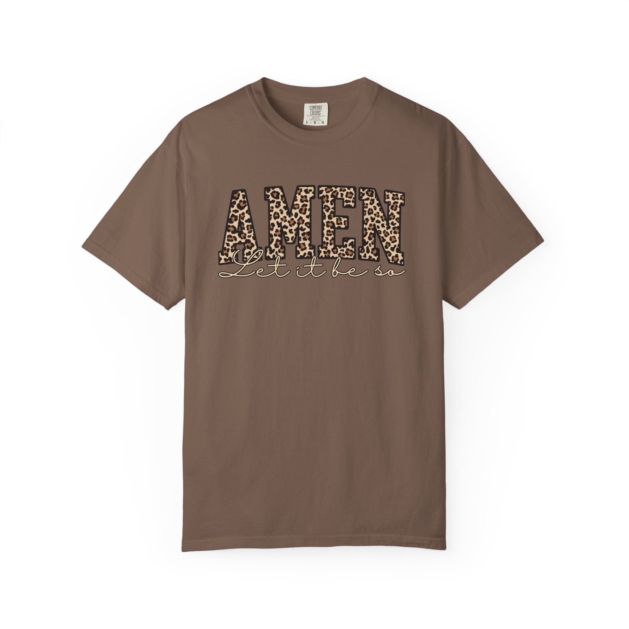 Amen Leopard Print Tee