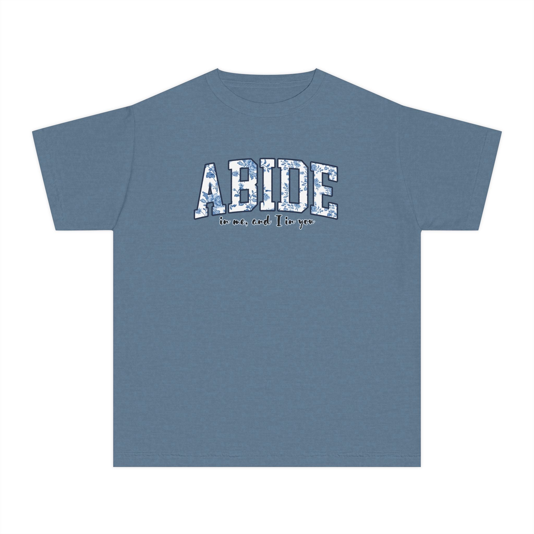 Youth Tee — "ABIDE" chinoiserie Kids Shirt