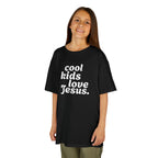 Kids Tee - "Cool Kids Love Jesus" Christian Youth Shirt