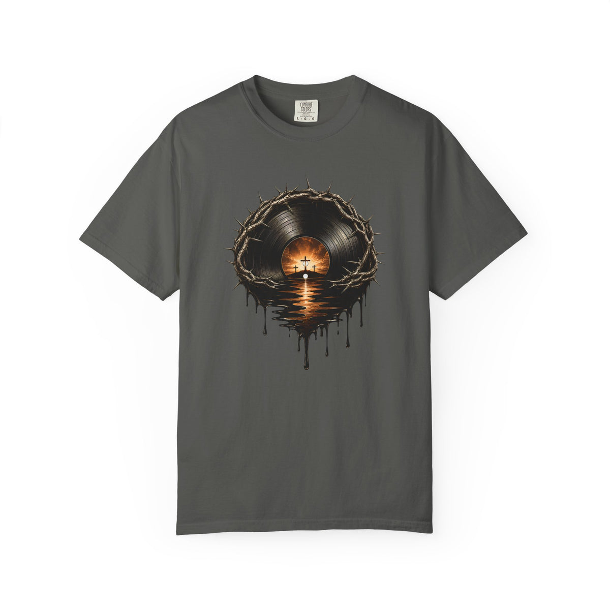 Crown of Thorns Vinyl Tee