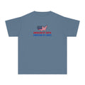 Youth Tee — "American by Birth, Christian by Grace" Flag Design