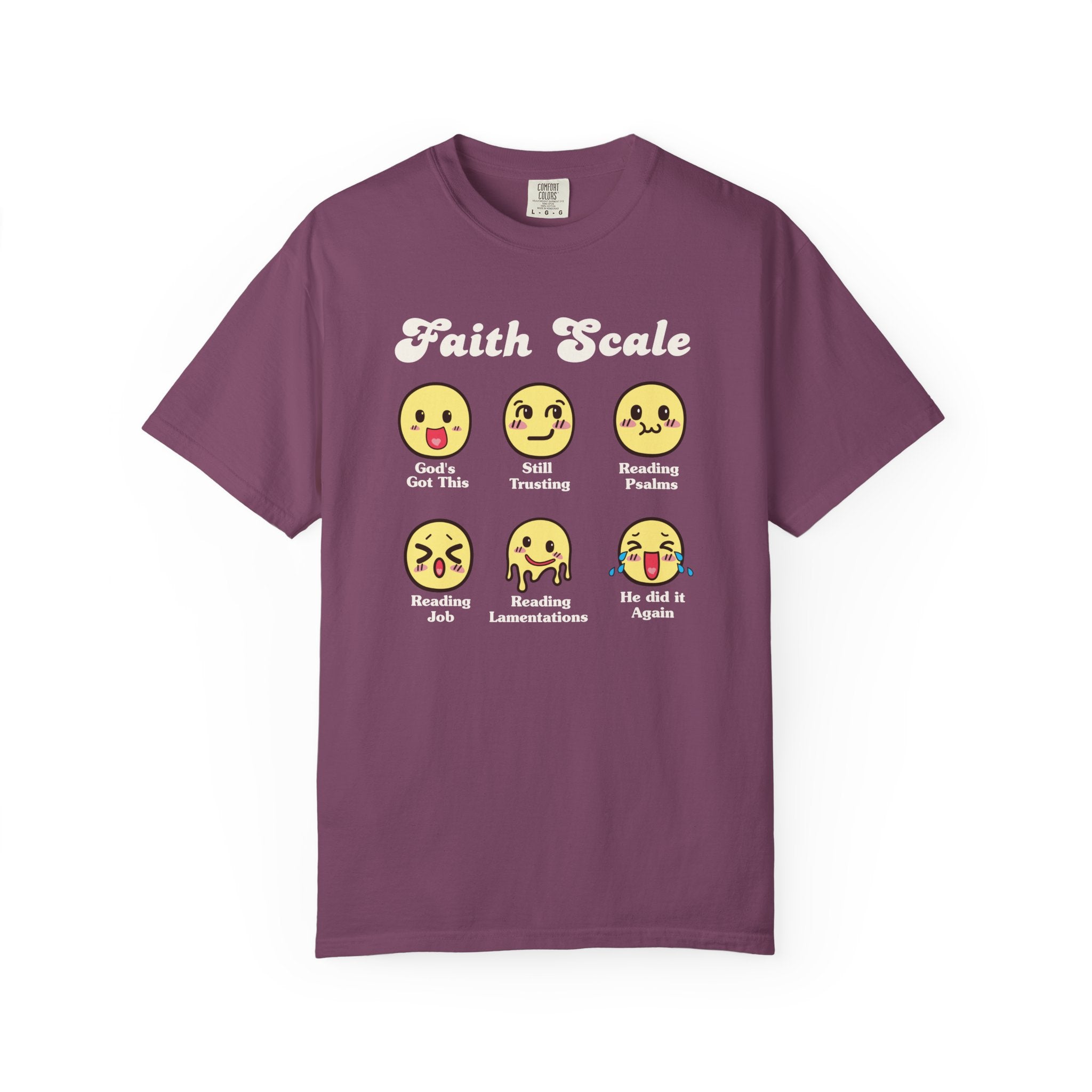 Faith Scale Emoji Tee