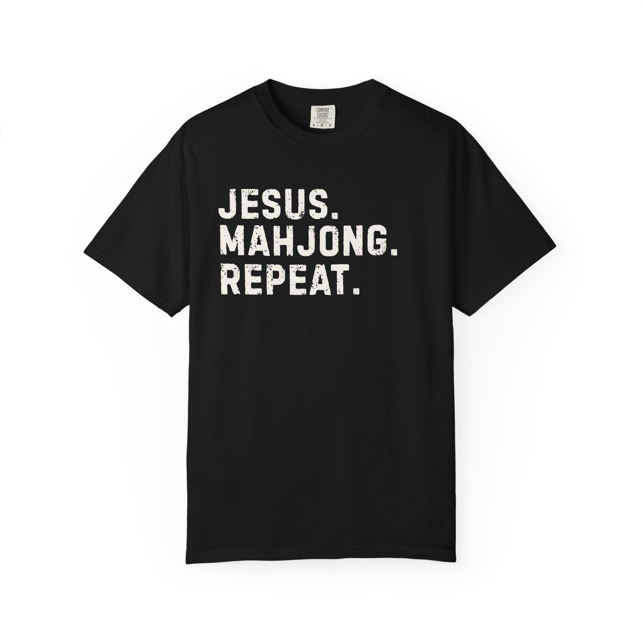Jesus. Mahjong. Repeat. Tee