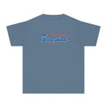 God Bless America Youth Tee - Patriotic Stars & Stripes Graphic Shirt